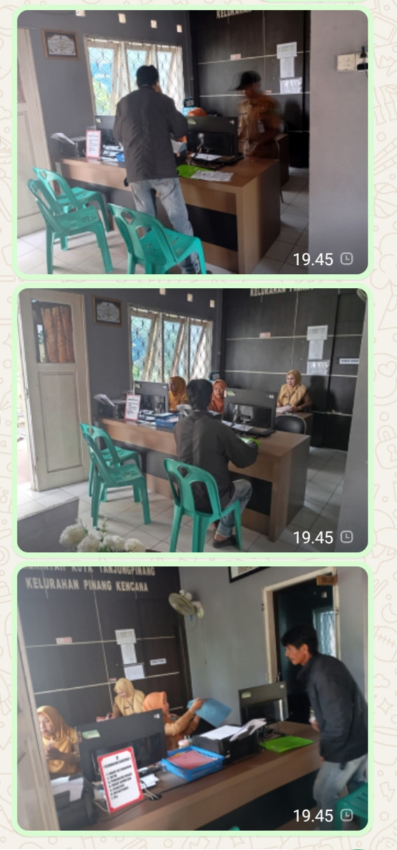 Layanan Administrasi Kependudukan Kelurahan Pinang Kencana Untuk Meningkatkan Kesadaran Masyarakat Tentang Pentingnya Administrasi Kependudukan Yg Tertib Dan Akurat