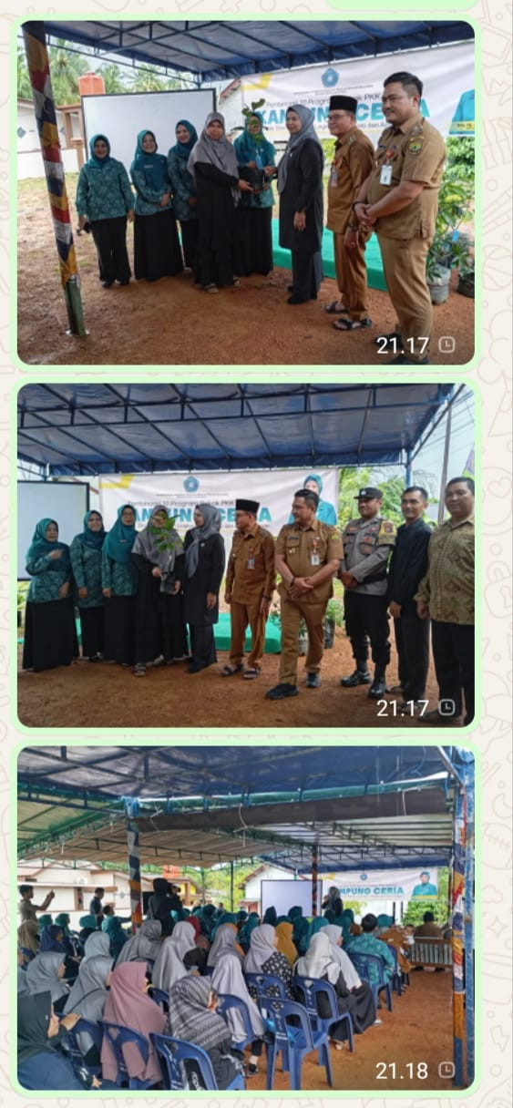 Ketua TP PKK Provinsi kepri Dra. Hj Dewi Kumalasari Ansar Mengadakan Kunjungan Ke Pkk Dan Dasawisma Sribhatari Agar Memahami Dan Mengimplementasikan 10 Program PKK Dan Dasawisma Dalam Kehidupan sehari-hari