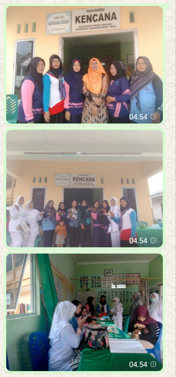 Kader Posyandu Kencana Bersama petugas Kesehatan Mengadakan Posyandu ILP Agar Masyarakat Dapat Lebih Mudah Mengakses Layanan kesehatan Dan Memperoleh pelayanan yg Lebih Komprehensif Dan Terintegrasi