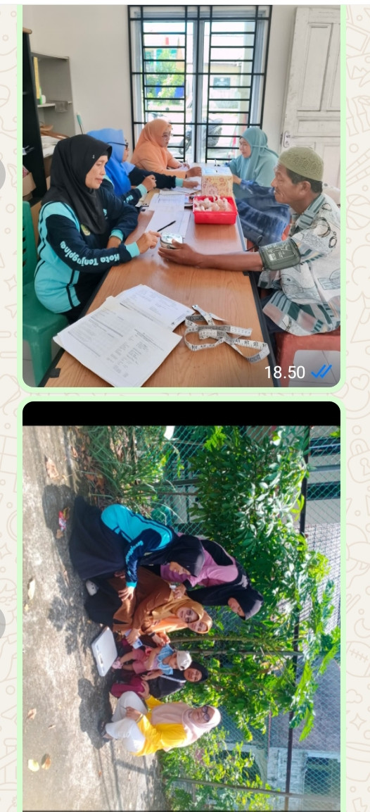 Kader Posyandu Flamboyan Bersama petugas Kesehatan Mengadakan Posyandu ILP Agar Masyarakat Dapat Lebih Mudah Mengakses Layanan kesehatan Dan Memperoleh Pelayanan Yg Lebih Komprehensif Dan Terintegrasi