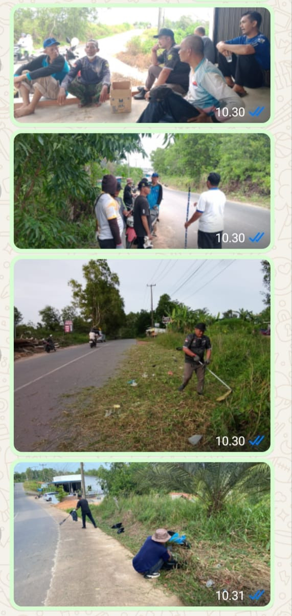 Seksi Pembinaan Lingkungan Bersama Lurah Pinang kencana Dan Forum Rt, Rw Mengadakan Gotongroyong Untuk Menciptakan Lingkungan Yg Lebih Bersih Dan Harmonis Serta Meningkatkan Kebersamaan Dan Solidaritas Antar Warga