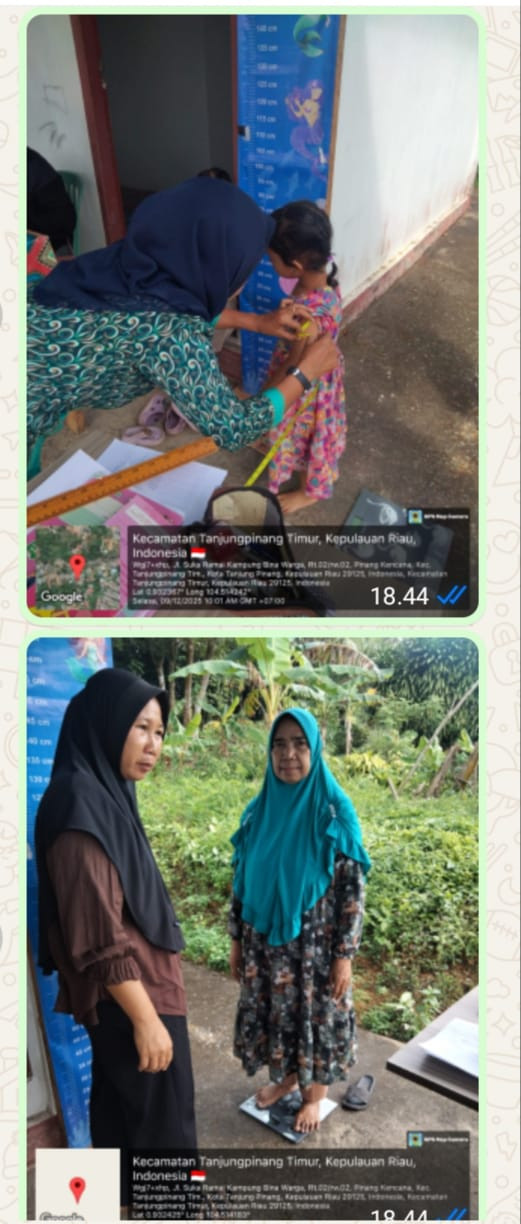 Menimbang Berat Badan Lansia