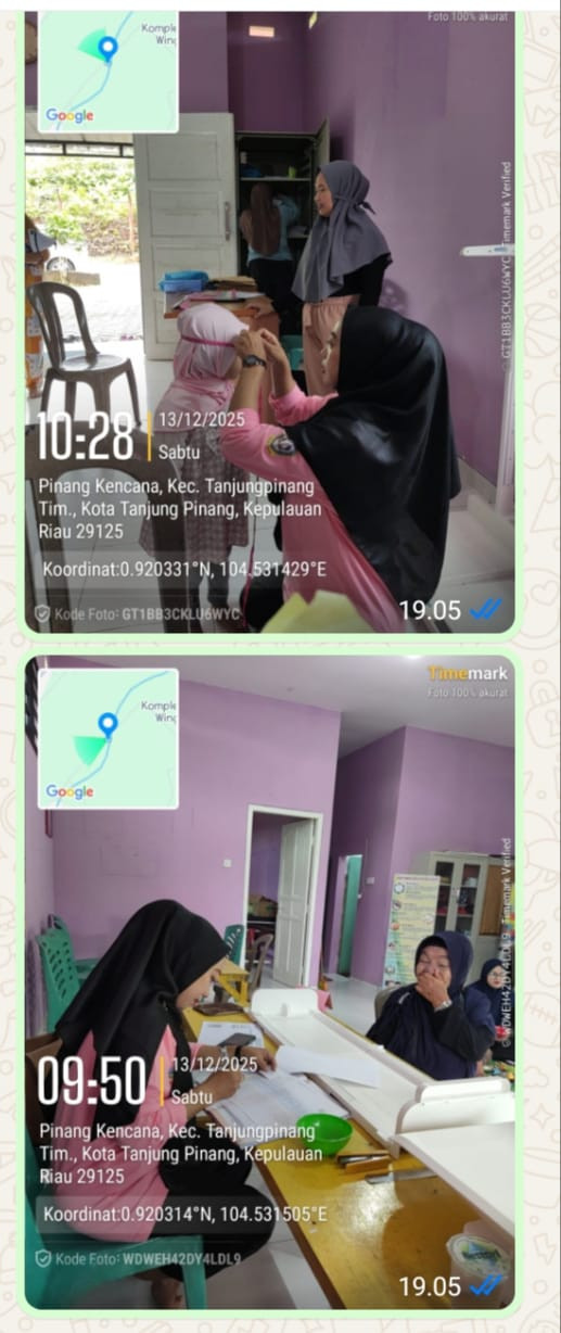 Pencatatan Oleh petugas Kesehatan