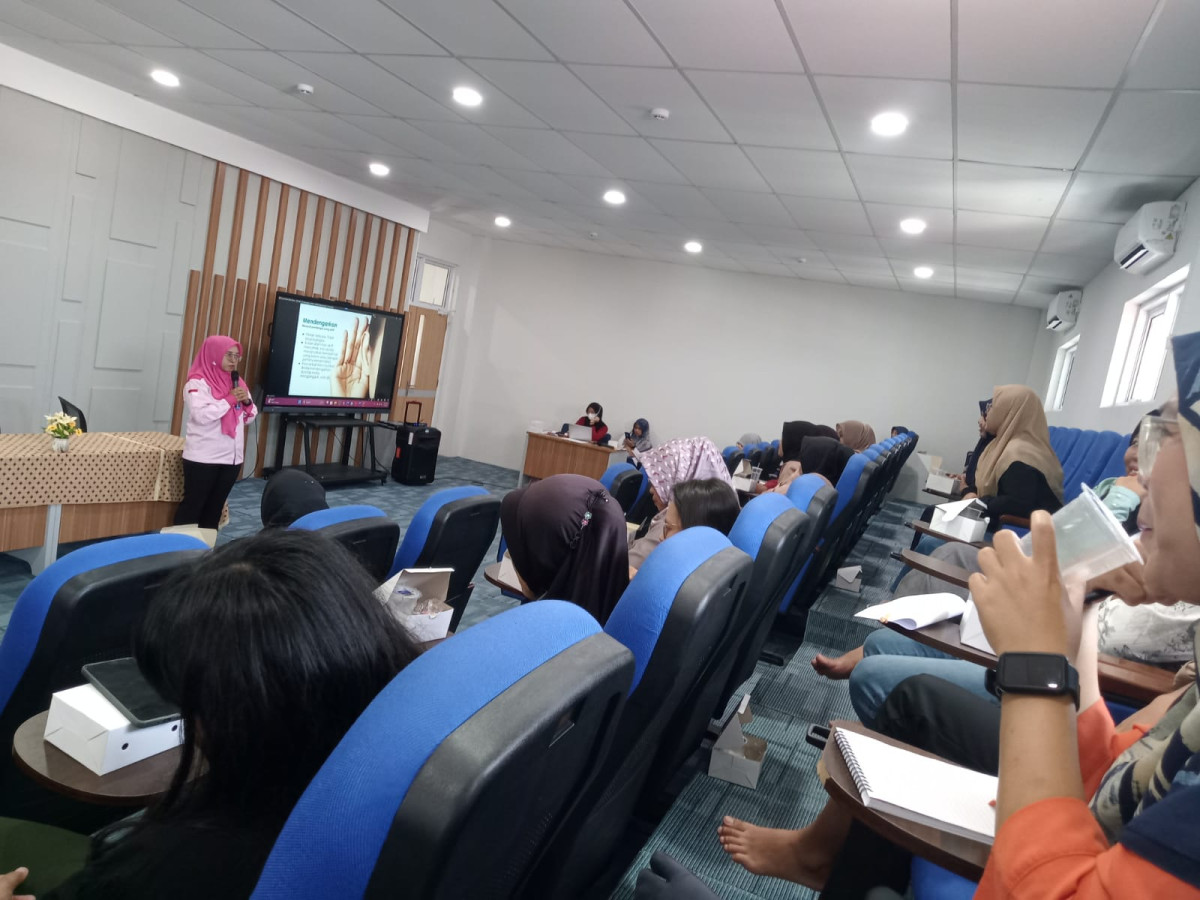 penyampaian materi narasumber kke dua