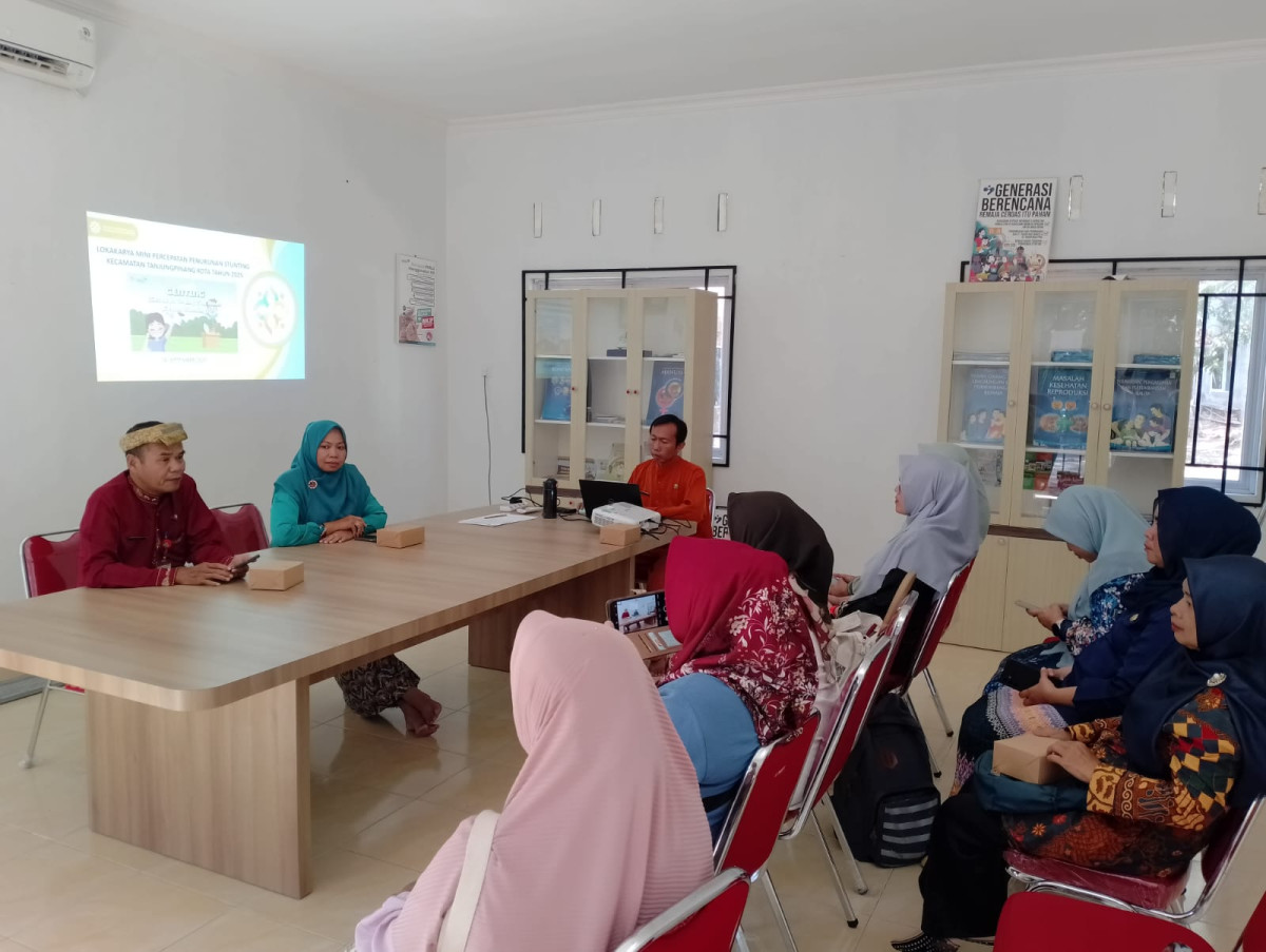 Lokmin Percepatan Penurunan Stunting Kecamatan Tanjungpinang Kota
