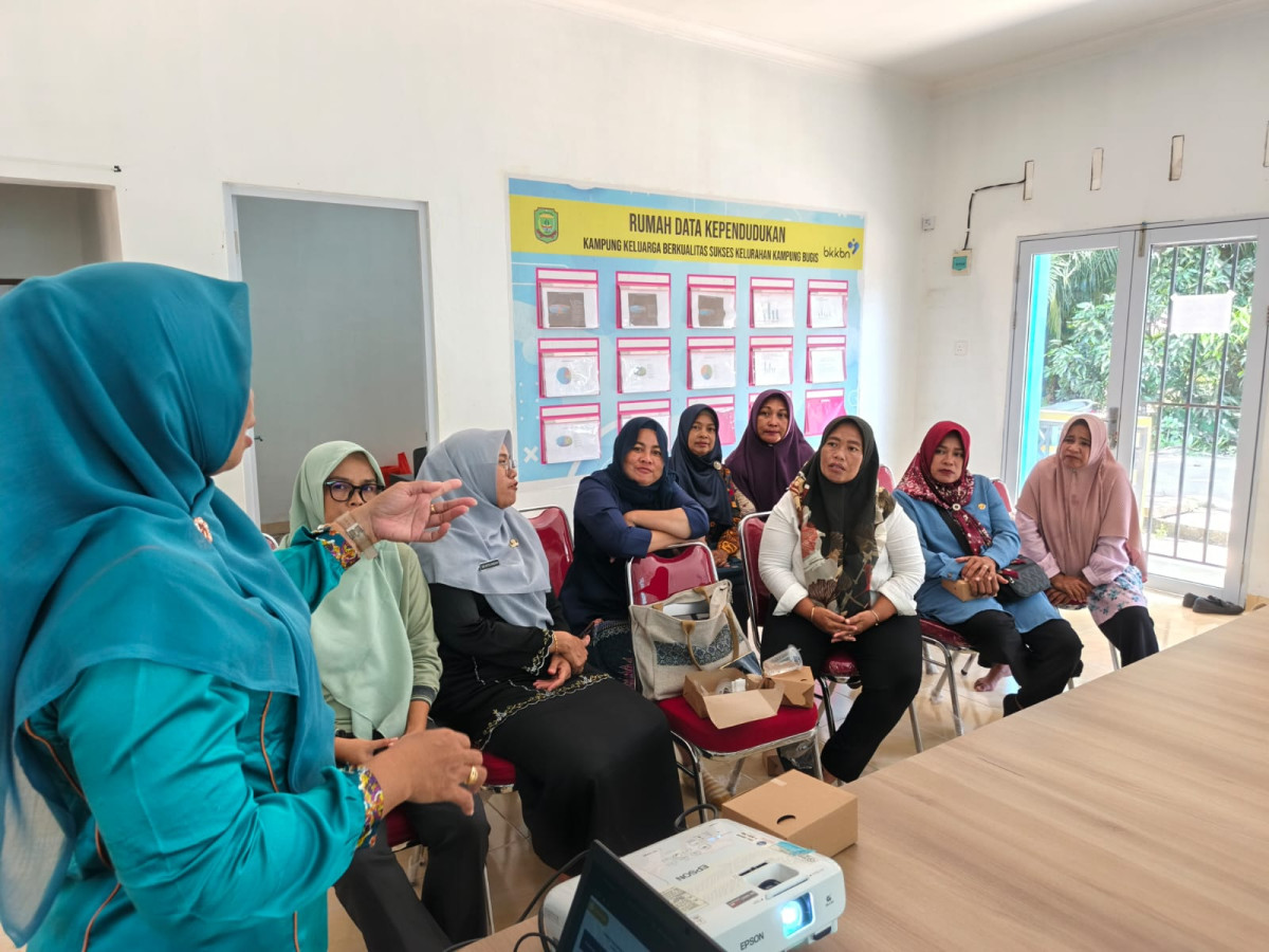 Pemaparan dari PKB Kecamatan Tanjungpinang Kota