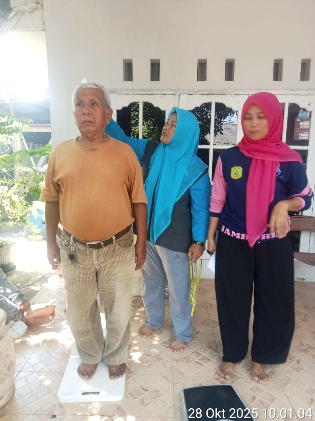 Kunjungan rumah posyandu Kaswari