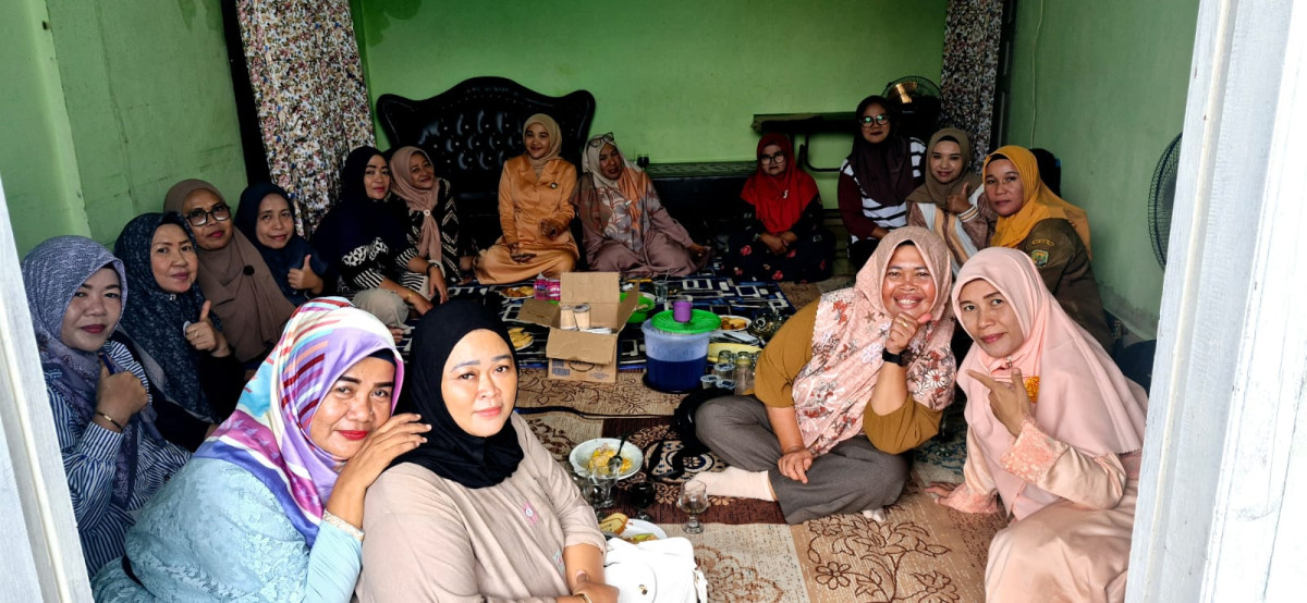 Pertemuan rutin TP PKK Kec.BB