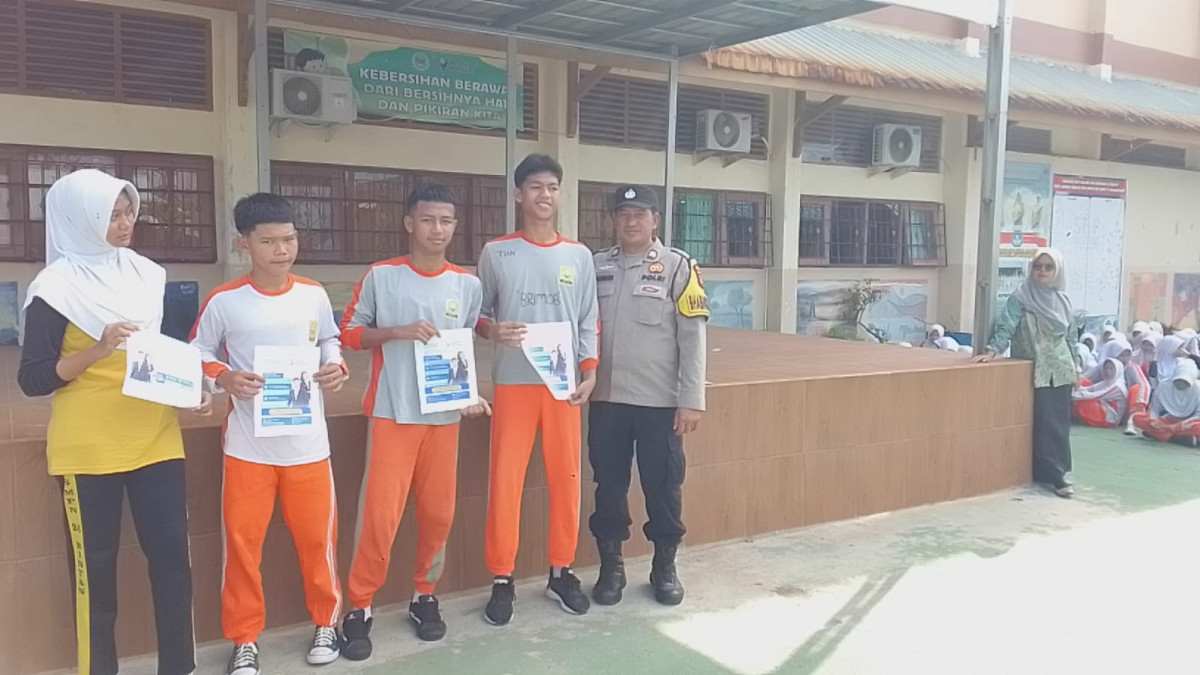 Sosialisasi pendaftaran sekolah taruna Bayangkara kemala bayang