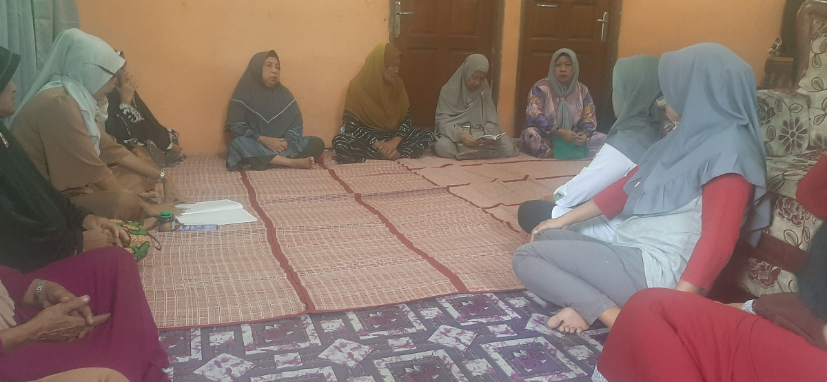 Takziah kerumah keluarga yg meninggal