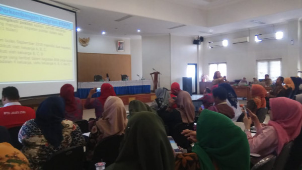 Peserta Pelatihan Pembinaan dan Pengendalian Kampung KB