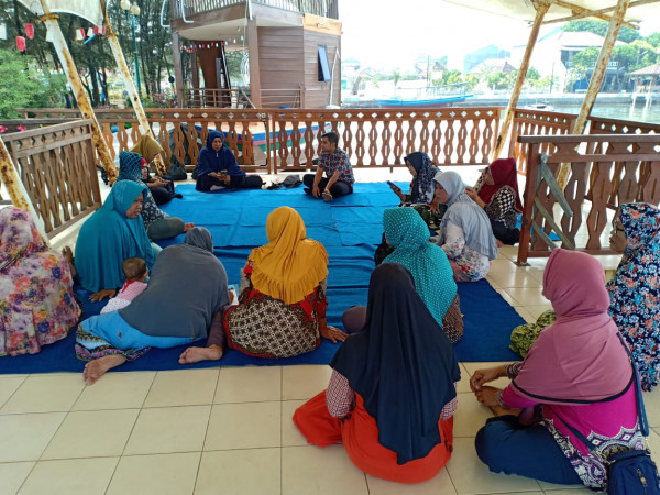 Saung Sehat Jiwa Kelurahan Pulau Panggang