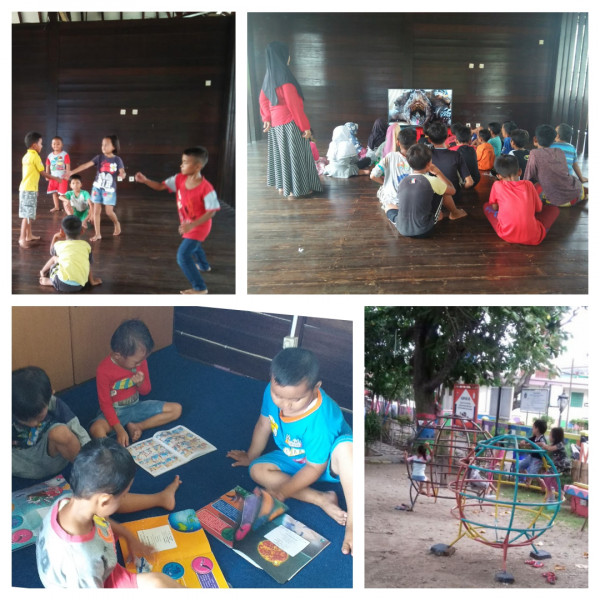 NONTON BARENG DAN BERLAJAR DENGAN ANAK-ANAK