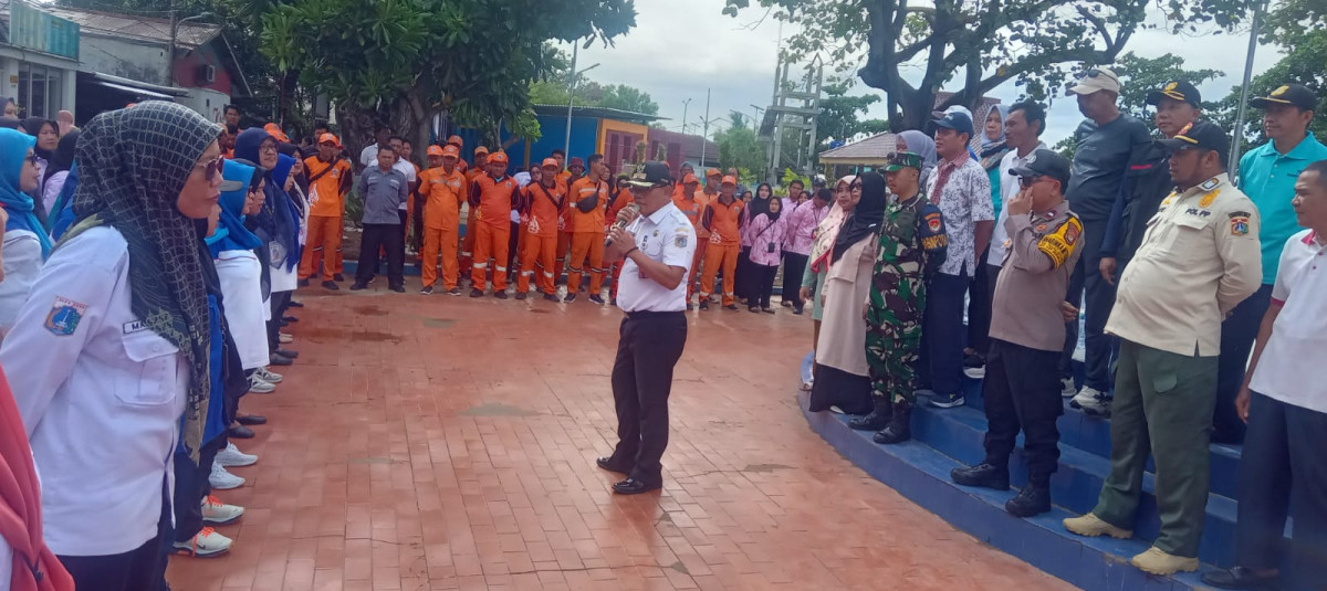 APEL SERENTAK PJLP BERSAMA BAPAK LURAH DAN ASN KELURAHAN PULAU UNTUNG JAWA