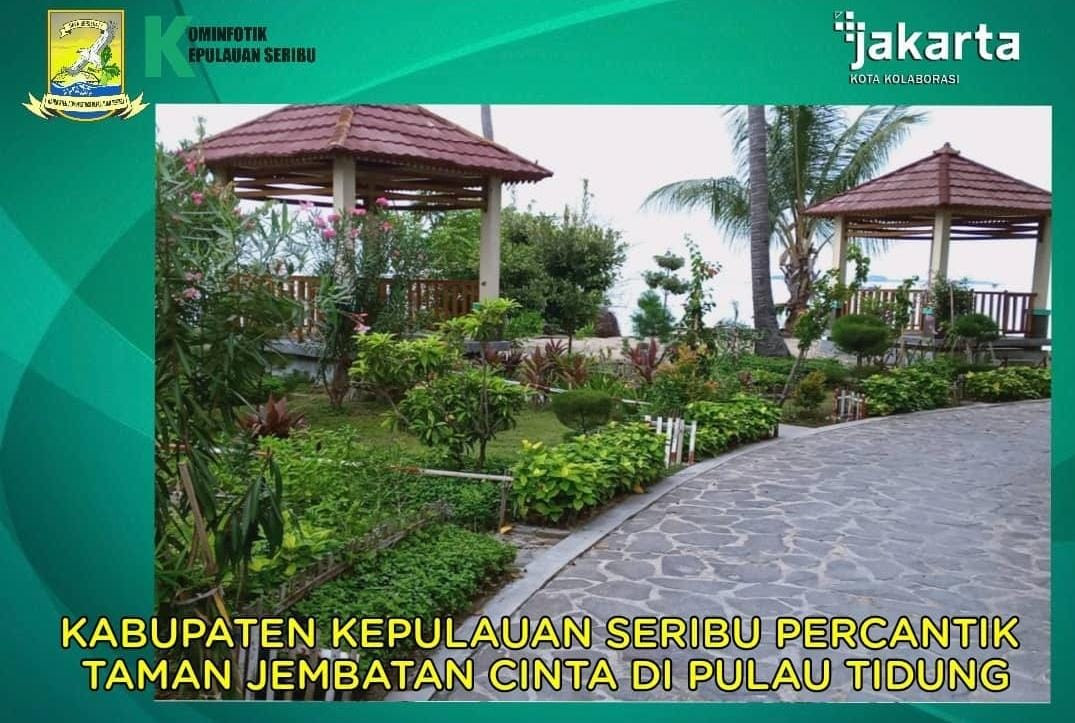 Taman Jembatan Cinta Pulau Tidung