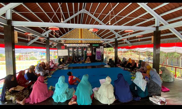 Pengajian Ibu PKK Kelurahan Pulau Pari