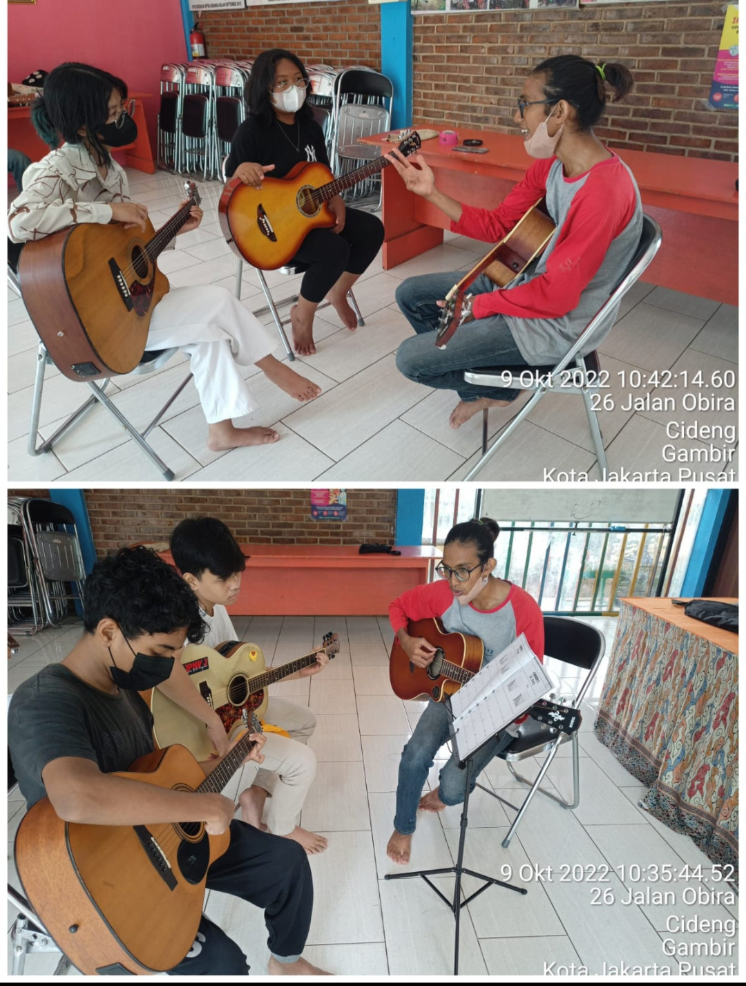 Latihan musik