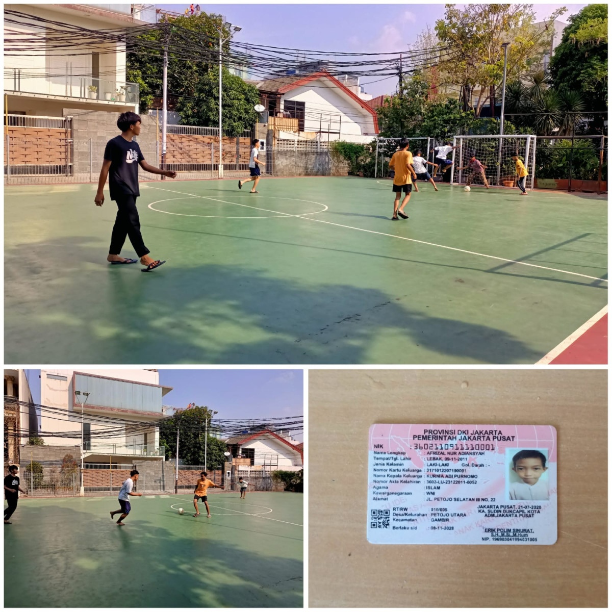 Futsal Remaja dari Petojo Selatan