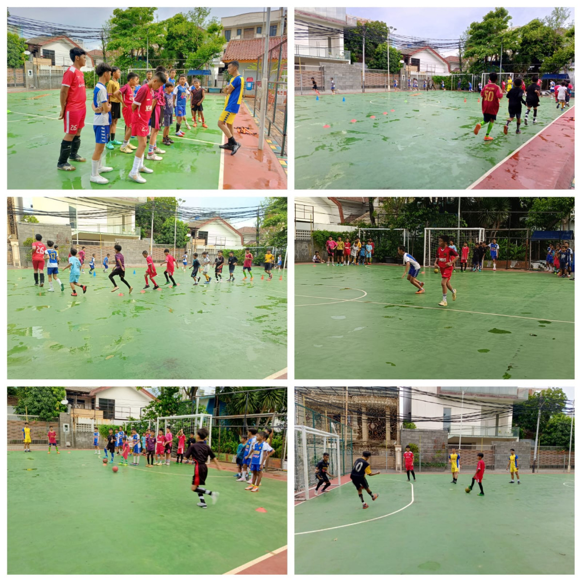Pelatihan Futsal Gabungan Karang Taruna Kel.Cideng dan Karang Taruna Kel. Petojo Utara