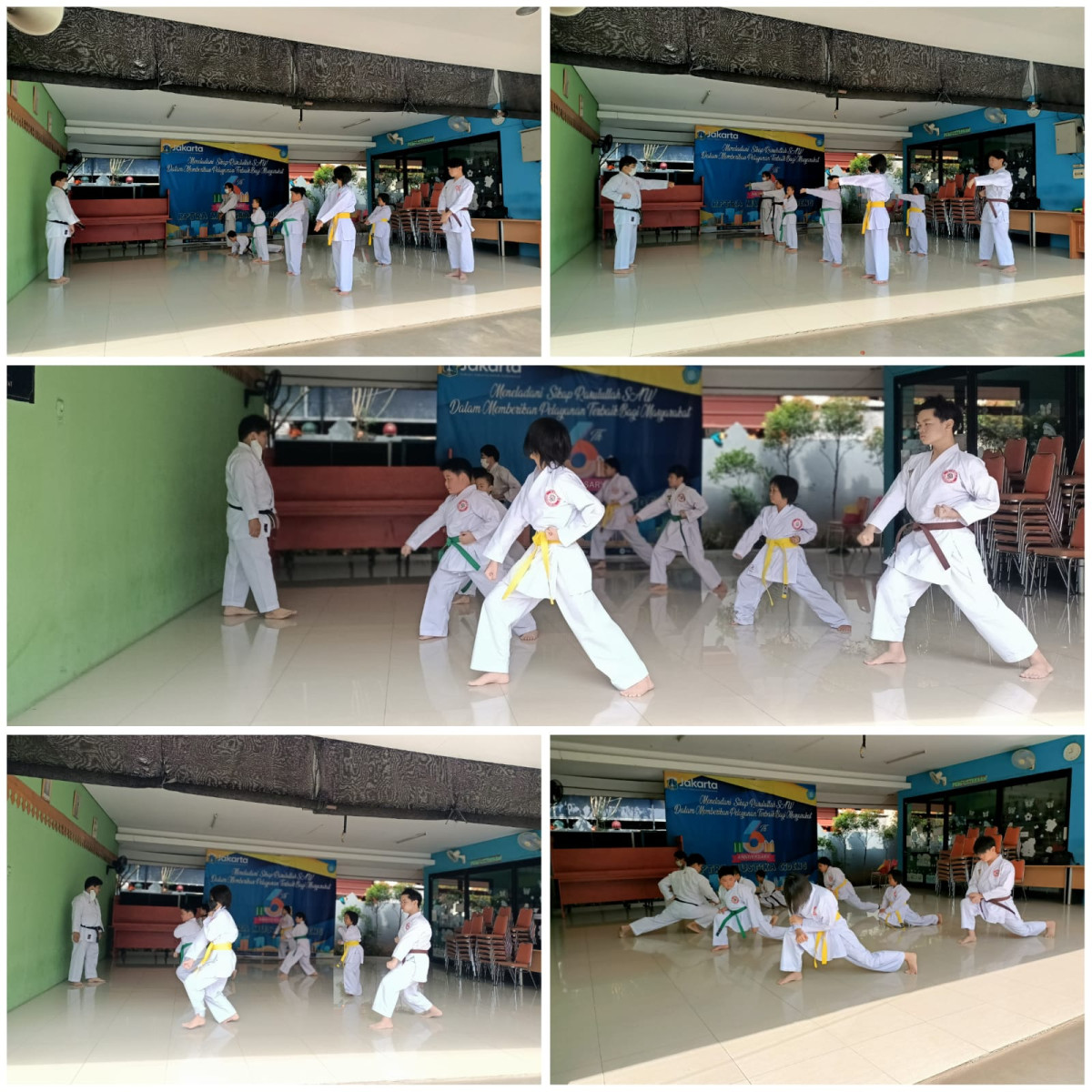 Pelatihan Karate dari "Gabdika Shitoryukai"