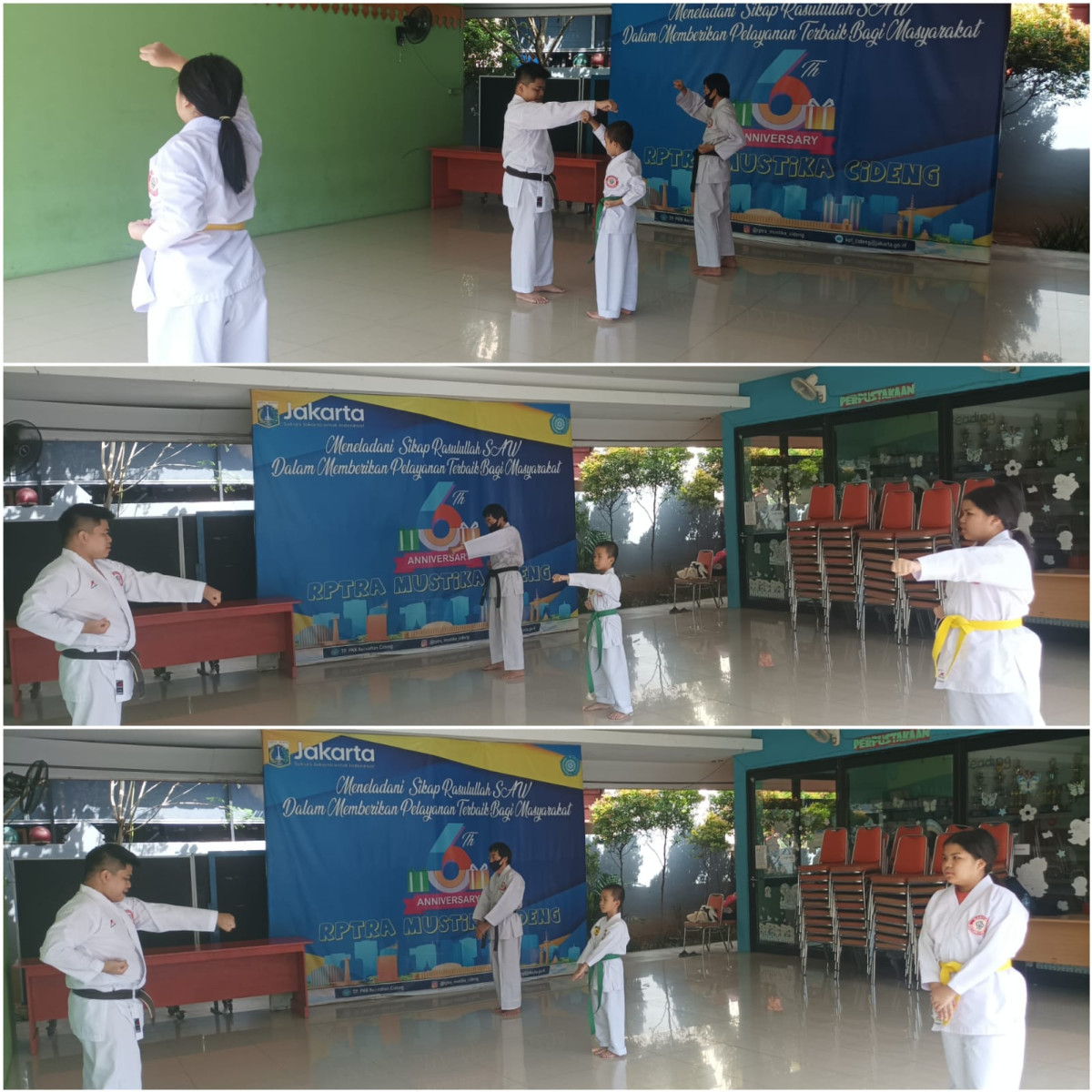 Pelatihan Karate dari "Gabdika Shitoryukai"