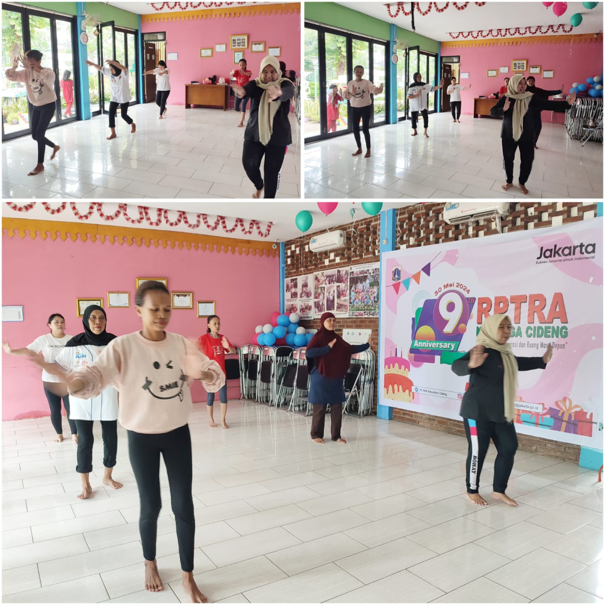 Latihan Senam Kicir-Kicir untuk Persiapan Lomba