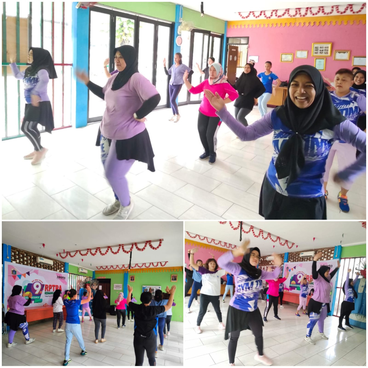 Latihan Senam Kicir-Kicir untuk Persiapan Lomba