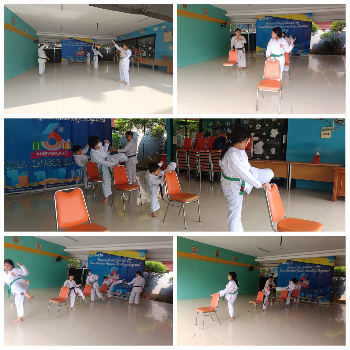 Pelatihan Karate dari "Gabdika Shitoryukai"