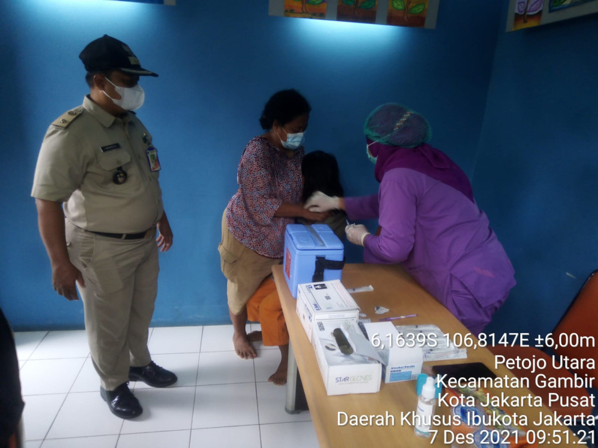 Vaksinasi Sinovas D1 dan D2 , Astrazeneca D2 untuk warga DKI Jakarta