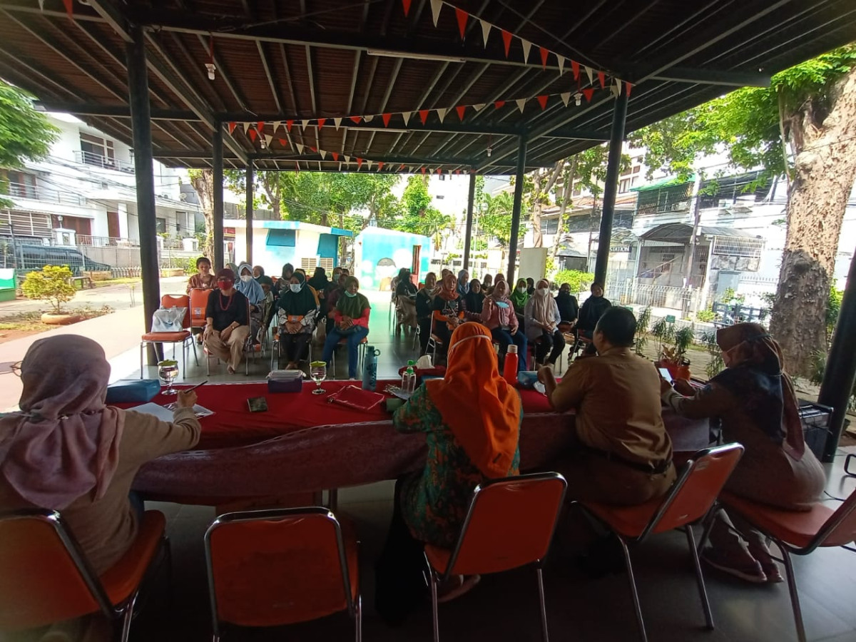 Pertemuan Rutin PKK Kelurahan Petojo Utara
