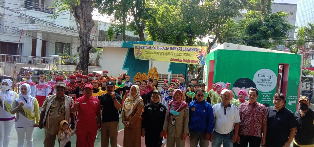 Pelaksanaan Festival Olah Raga Rakyat Kota administrasi Jakarta Pusat Tahun 2022