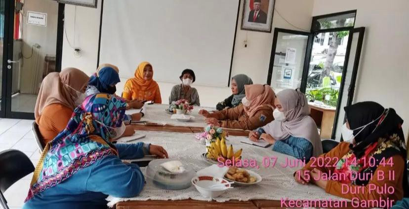 Rapat Kordinasi Menyambut kunjungan TP PKK Kota JP