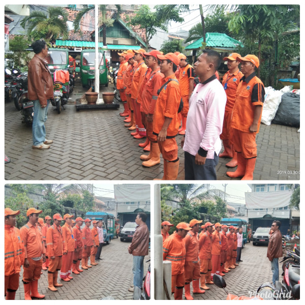 Apel Pagi bersama PJLP Kel Kemayoran