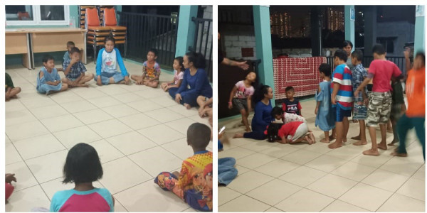 Pelatihan Teater dari Sudin Parbud