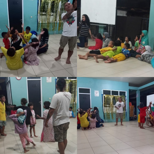 Pelatihan Teater dari Sudin Pariwisata dan Budaya