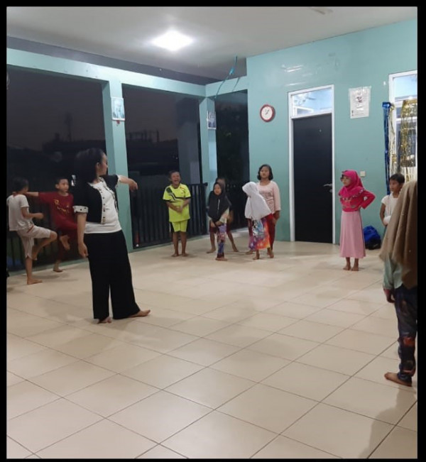 Pelatihan Teater dari Sudin Pariwisata dan BUdaya