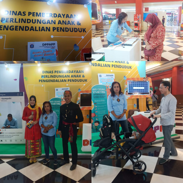 Penjagaan Booth Dinas PPAPP (Anjungan Pemprov DKI)