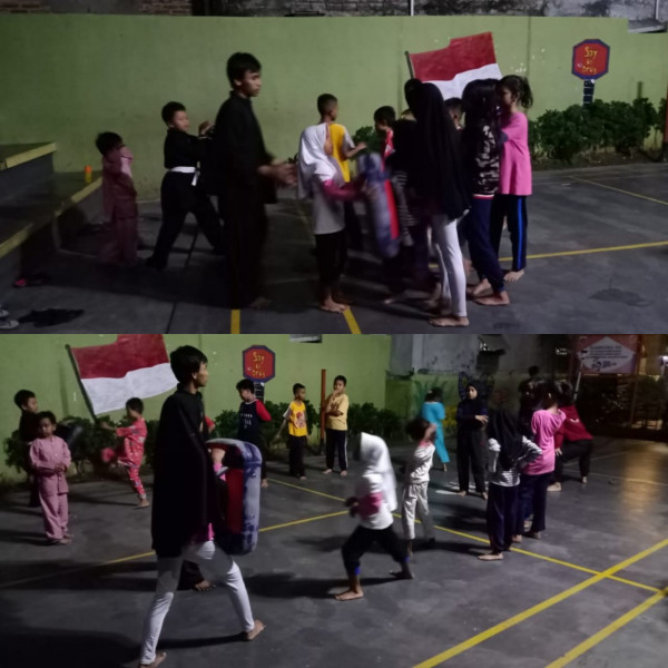 Pelatihan Pencak Silat dari Sudin Pemuda dan Olahraga