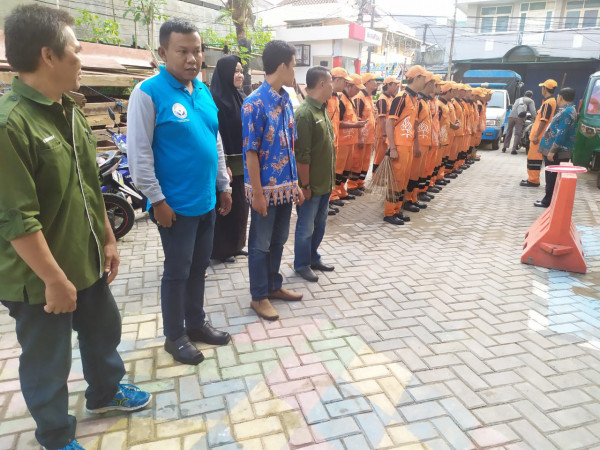 Apel pagi bersama PJLP Kelurahan Kemayoran