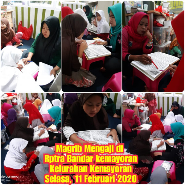 Maghrib Mengaji Rptra Bandar Kemayoran
