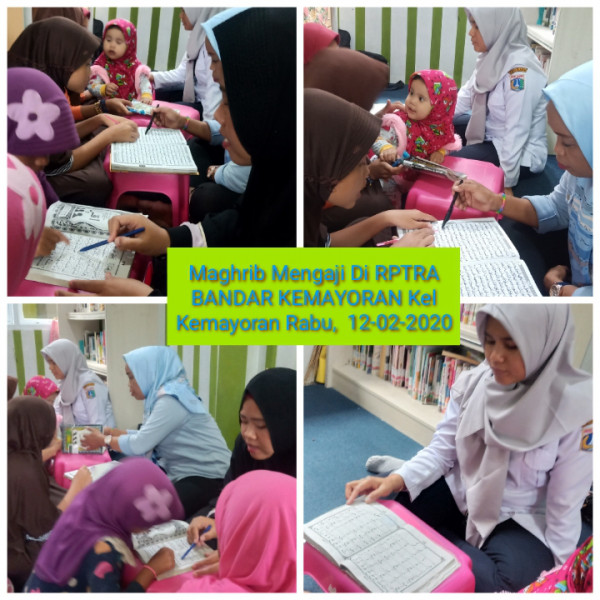 Maghrib Mengaji Rptra Bandar Kemayoran