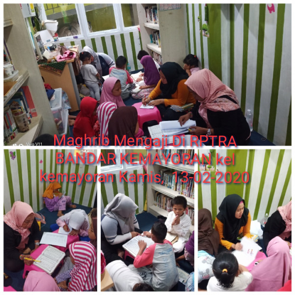 Maghrib Mengaji Rptra Bandar Kemayoran
