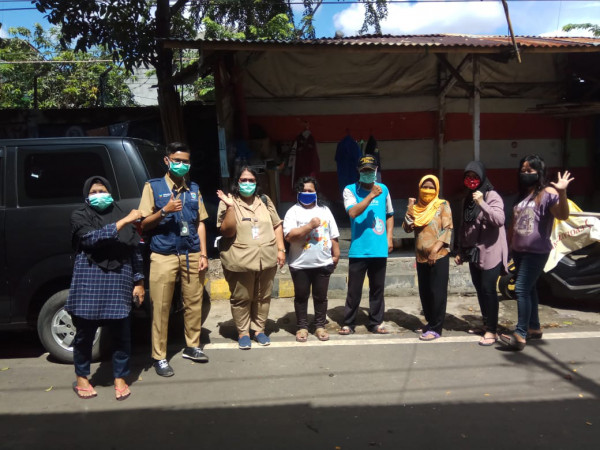 Sosialisasi memakai masker