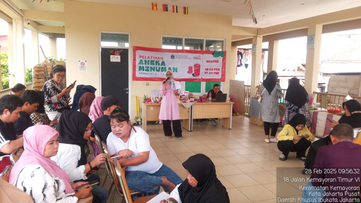 Pelatihan Pembuatan aneka minuman