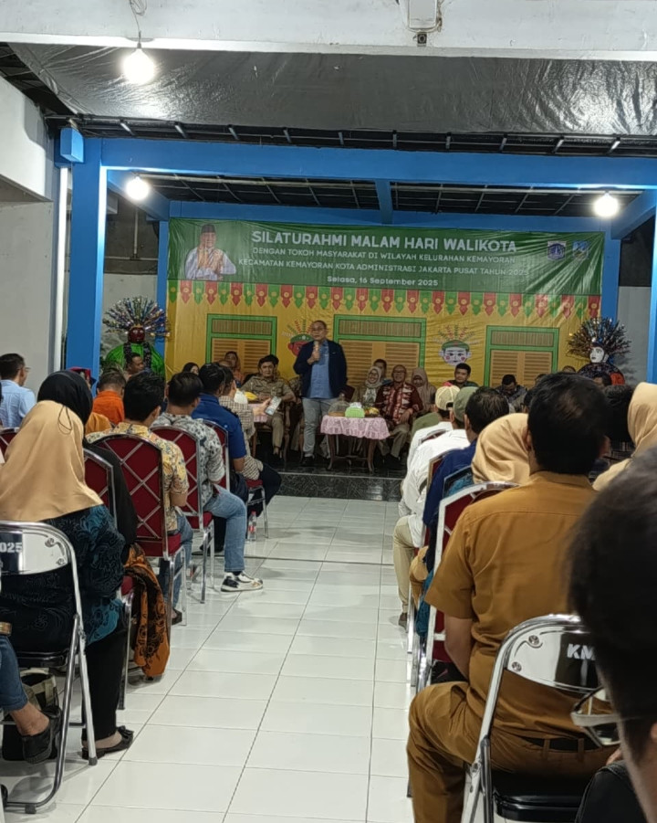 Silahturahmi malam walikota jakarta pusat