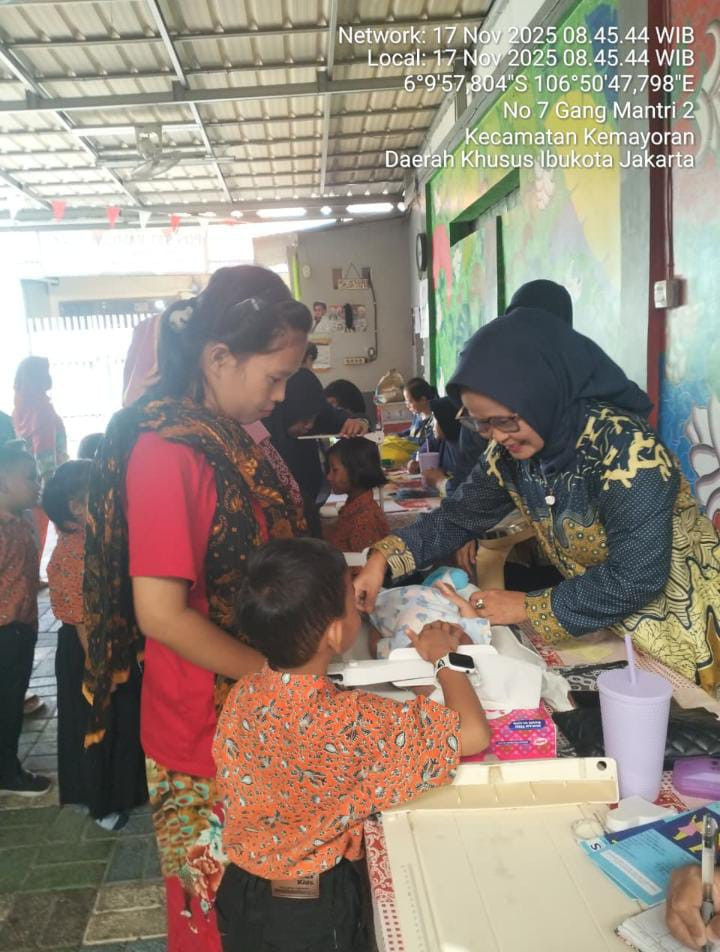 posyandu terintergrasi Rw. 09 kel. kemayoran