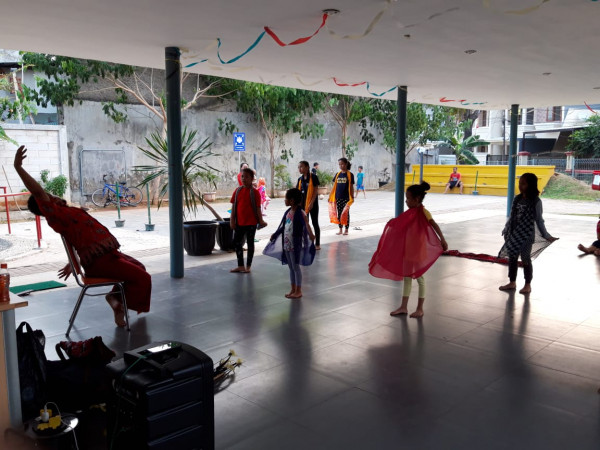 latihan Menari Tradisional Swadaya masyarakat