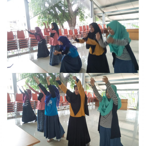 Latihan menari dari MAN 3