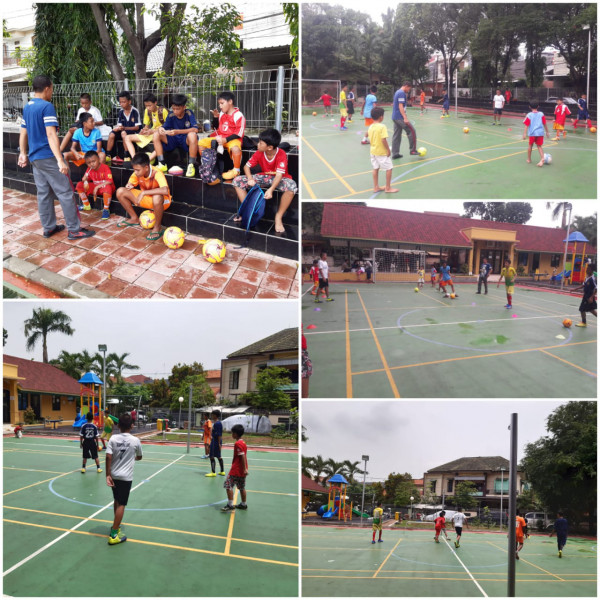 Kegiatan latihan futsal