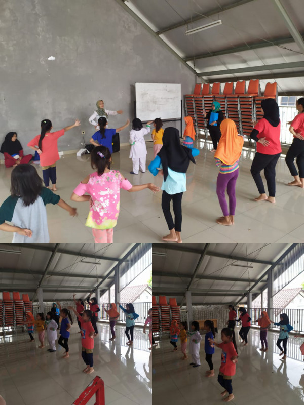 latihan tari Sudin Kebudayaan